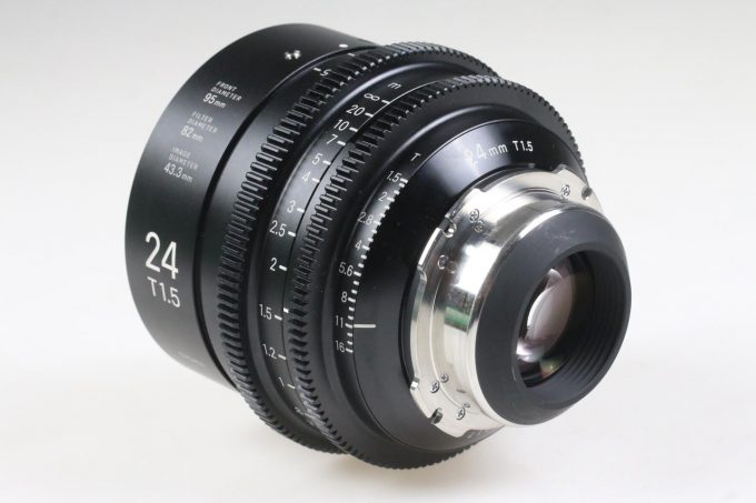 Sigma Cine Lens 24mm T1,5 FF / PL-Mount - #53095542