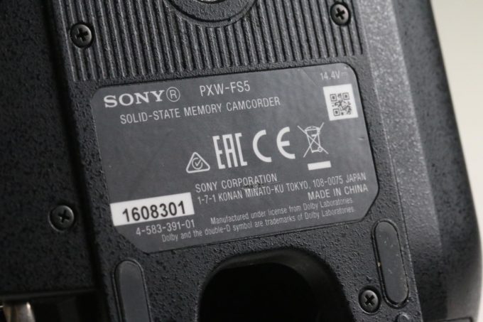 Sony PXW-FS5 XDCAM 4K - #1608301