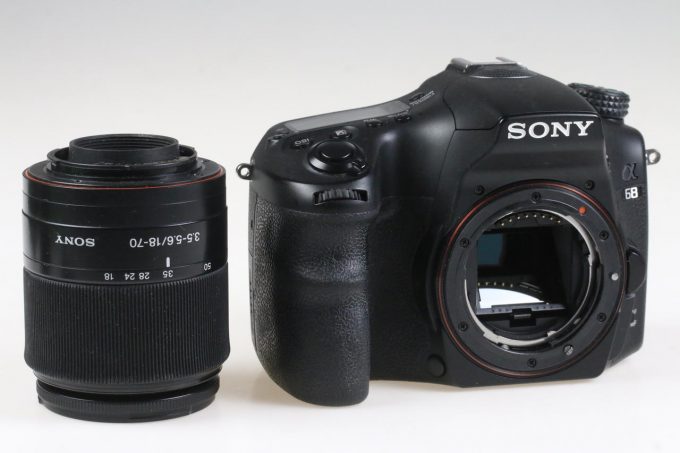 Sony Alpha 68 Gehäuse mit AF 18-70mm f/3,5-5,6 DT - #3030211