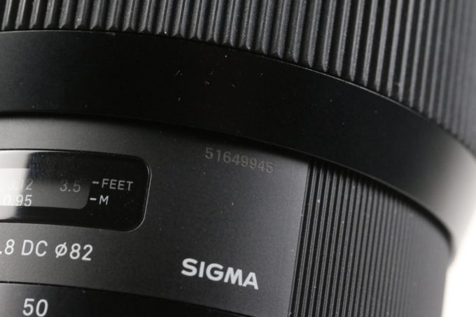 Sigma 50-100mm f/1,8 DC HSM Art für Nikon F - #51649945