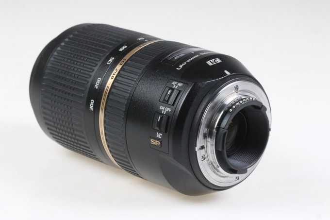 Tamron SP 70-300mm f/4,0-5,6 Di VC USD für Nikon F (FX) - #109090