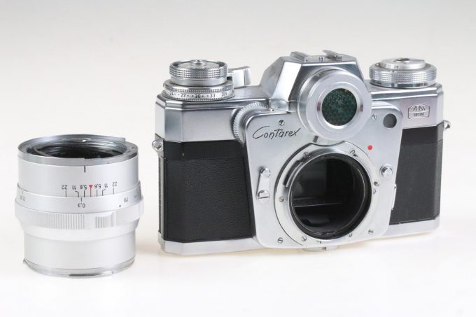 Zeiss Ikon Contarex Bullseye mit Planar 50mm f/2,0 - #92596