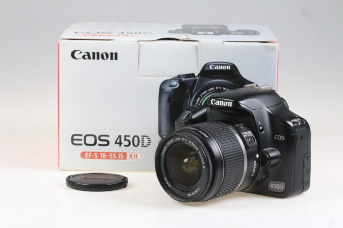 Canon EOS 450D mit EF-S 18-55mm f/3,5-5,6 IS - #2180567174