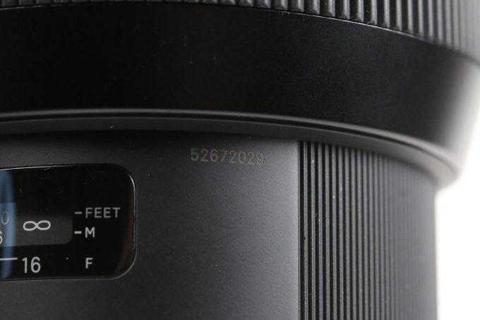 Sigma 85mm f/1,4 DG HSM Art für Nikon F - #52672029