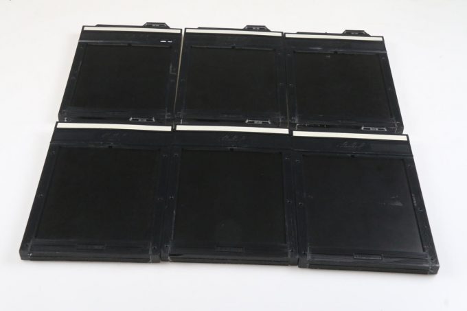 Linhof Planfilmkassette 4x5 Inch / 6 Stück