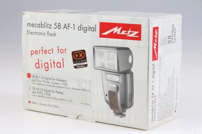 Metz Mecablitz 58 AF-1 Blitz für OLYMPUS / PANASONIC / LEICA - #258118 - Image 3
