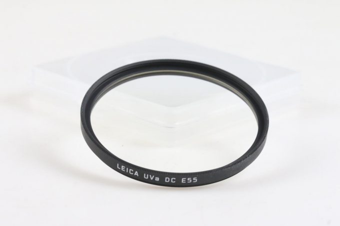 Leica UVa Filter DC E55 schwarz 18670