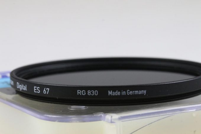 RG 830 Infrarotfilter / 67mm