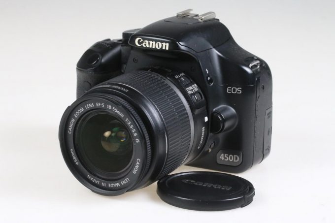 Canon EOS 450D mit EF-S 18-55mm f/3,5-5,6 IS - #0330124317