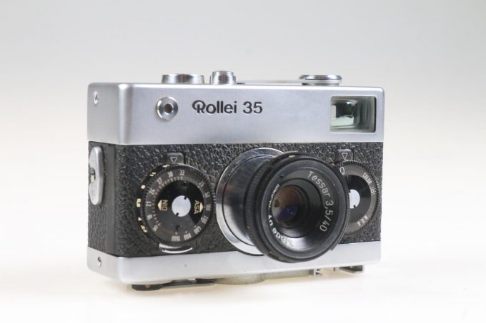 Rollei 35 Sucherkamera - Made in Singapore - silber - #6027596