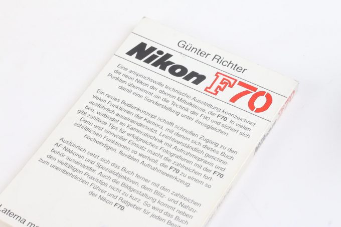 Buch - Nikon F70 / Günter Richter