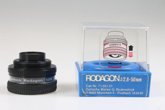 Rodenstock Rodagon 50mm f/2,8 mit Vorwahlblende - #10178730