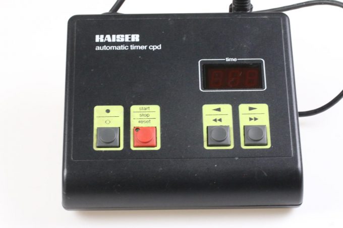 Kaiser automatic timer cpd Laborschaltuhr mit Messung