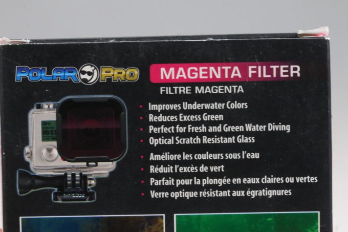 PolarPro - Magenta Filter für Hero 3+