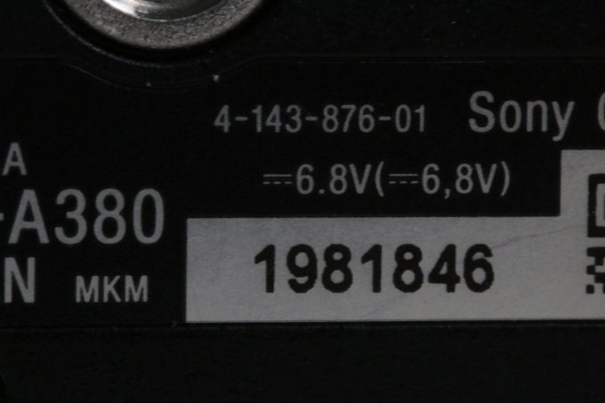 Sony Alpha 380 mit DT 18-55mm f/3,5-5,6 SAM - #1981846