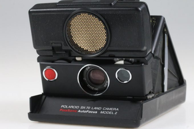 Polaroid SX-70 Land Kamera - Sonar Autofokus - DEFEKT