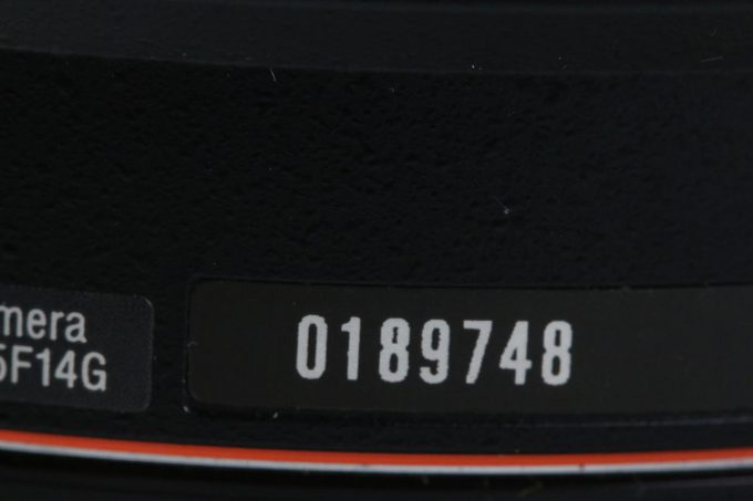 Sony SAL 35mm f/1,4 G - #0189748