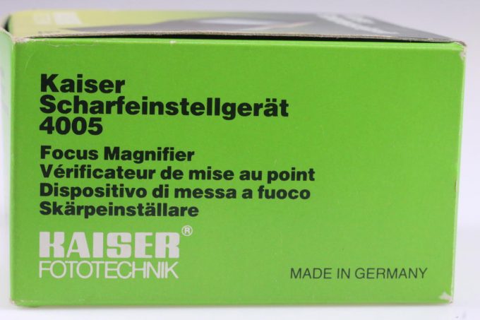 Kaiser Focuscop Scharfsteller / Scharfeinstellgerät