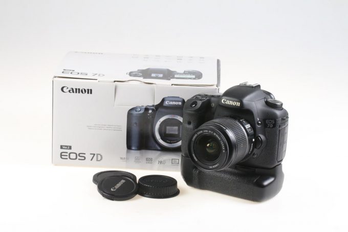 Canon EOS 7D mit Zubehörpaket