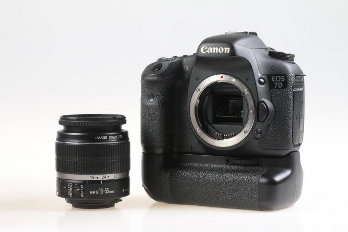 Canon EOS 7D mit Zubehörpaket