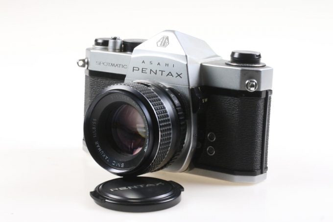 Pentax Spotmatic SP mit Super-Takumar 55mm f/1,8 - #1280537