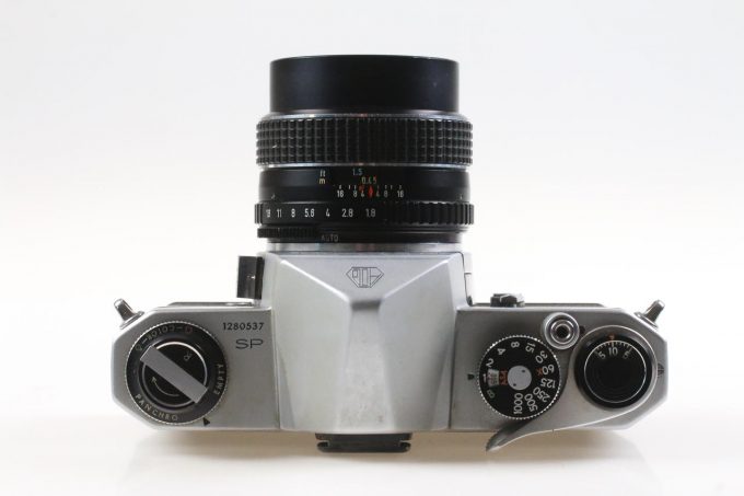 Pentax Spotmatic SP mit Super-Takumar 55mm f/1,8 - #1280537