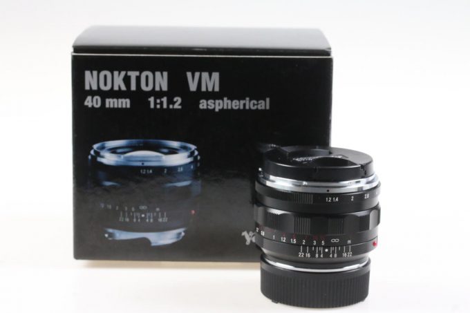 Voigtländer Nokton 40mm f/1,2 VM für Leica M - #07922144