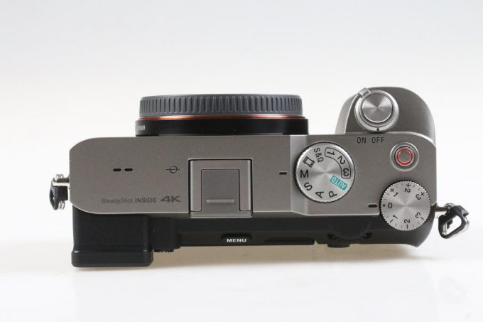 Sony Alpha 7C Gehäuse Vollformat, silber Demo