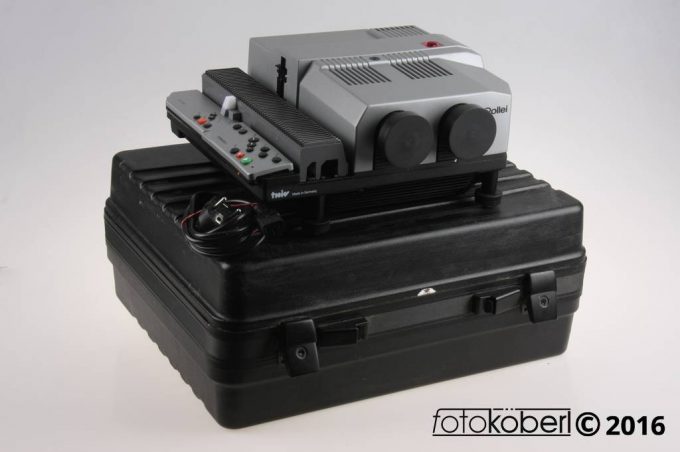 Rollei Rolleivision TWIN MSC 315 mit 2x S-Heidosmat 90mm und Koffer