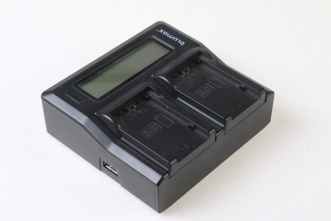 Blumax Doppelladegerät für Sony NP-FZ100