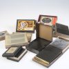 Konvolut diverse Glasplatten