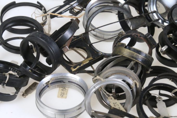 Konvolut diverse Filter und Halter