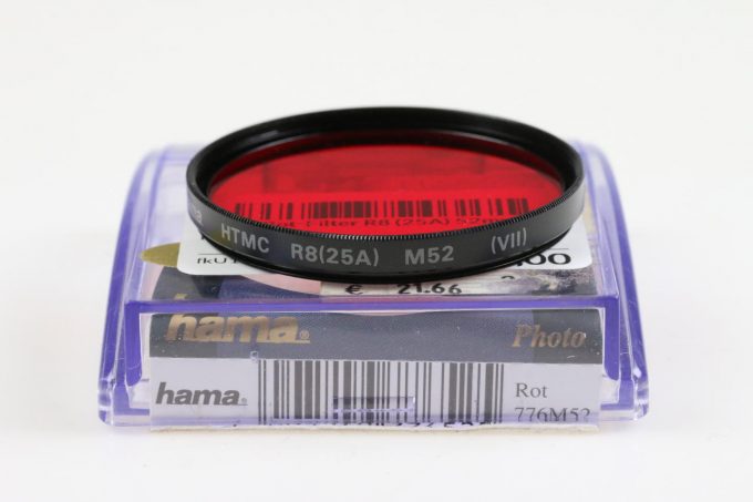 Hama Rot-Filter R8 (25A) 52mm