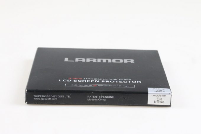 Larmor - LCD Schutzglas für Nikon D4