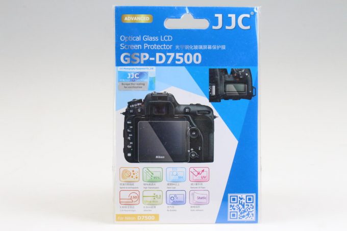 JJC Schutzglas für D7500 - GSP - D7500