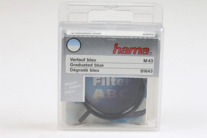 Hama Verlaufsfilter blau 43mm