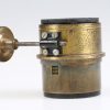 Messingobjektiv mit Fokusrad 45mm Steckfassung