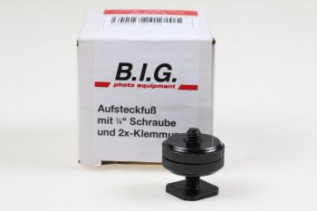 Big - Aufsteckfuß mit 1/4 Schraube