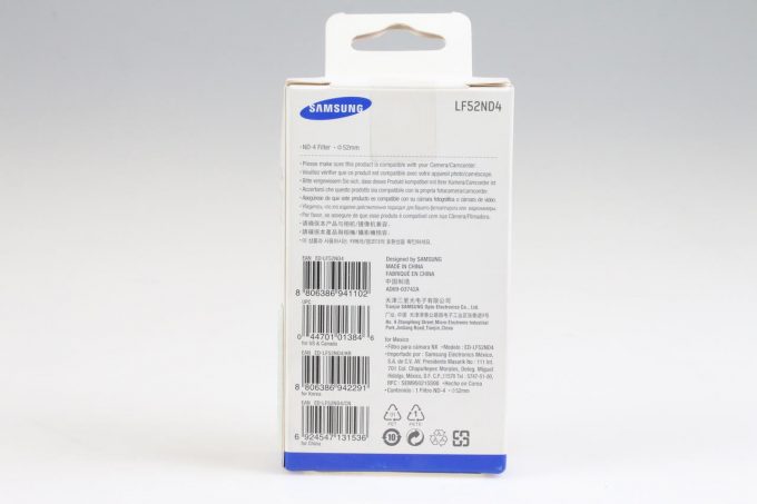 Samsung LF52ND4 ND-4 Filter Zirkular 52mm