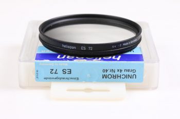 HELIOPAN ES Unichrom Grau 4x Filter 72mm