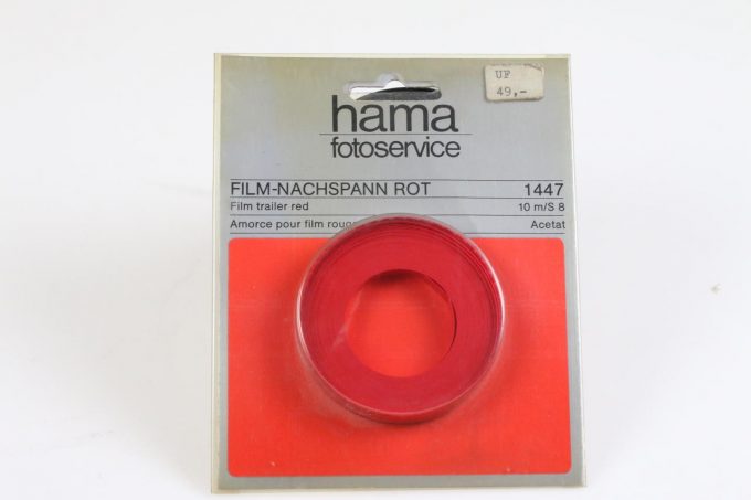 Hama Film Vorspann rot 10m S8mm
