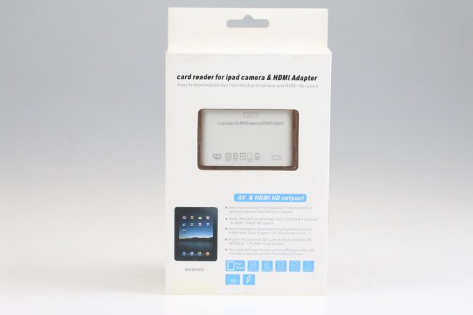 card reader for ipad camera & HDMI Adapter
