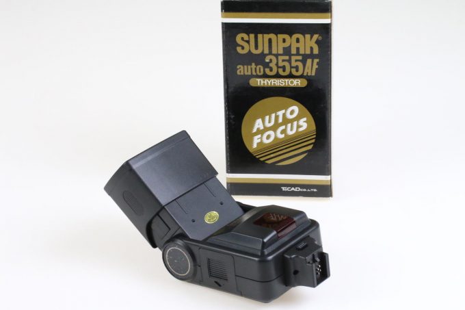 Sunpak auto 355AF Thyristor Blitzgerät für Minolta