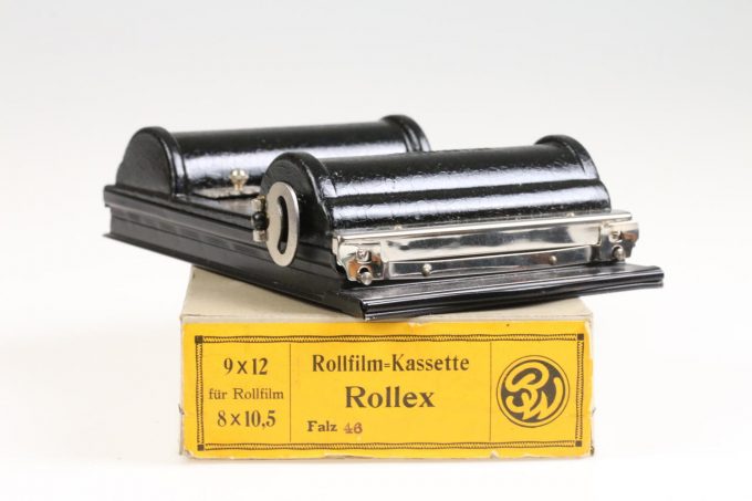 Rollei Rollex Patent 6x9 Rollfilmkassette