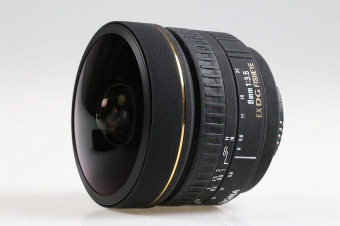 Sigma 8mm f/3,5 EX DG Fisheye für Nikon F (FX) - #1022014