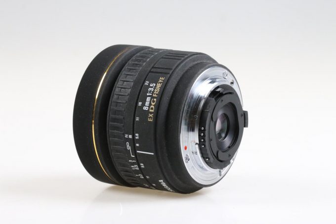 Sigma 8mm f/3,5 EX DG Fisheye für Nikon F (FX) - #1022014
