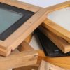 Konvolut diverse Holz- Belichtungsrahmen