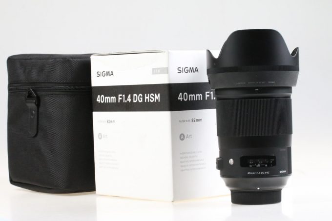 Sigma 40mm f/1,4 DG HSM Art für Nikon AF - #53791560