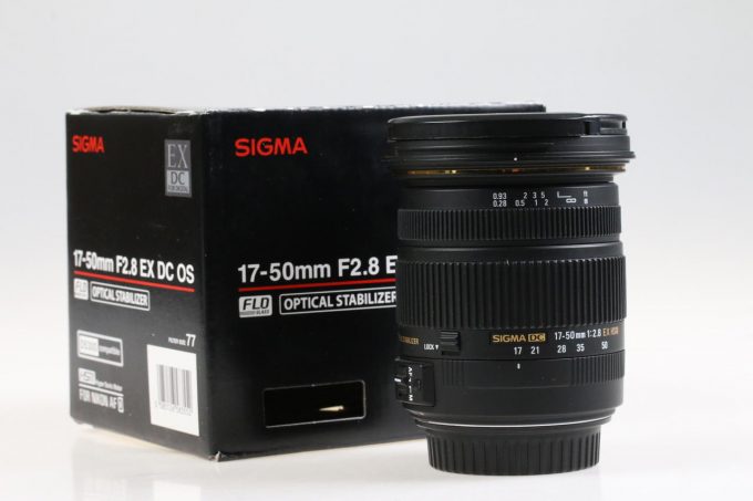 Sigma 17-50mm f/2,8 EX DC OS HSM für Canon EF-S - #12145448
