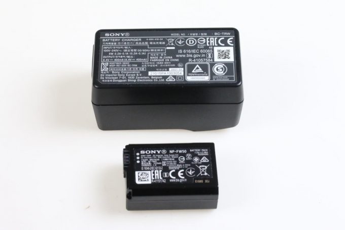 Sony ACC-TRW Travel Charger Kit - Akku und Ladegerät